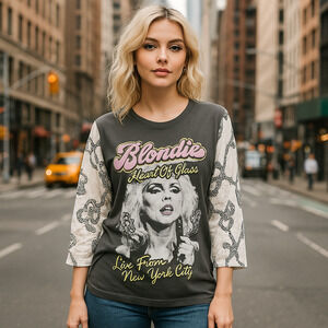 Blondie upcycled original T-shirt
